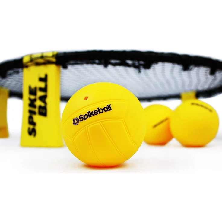 Spikeball 'Standard Set', ab 7 Jahren, inkl. 3 Bälle, Tasche und Anleitung, schwarz/gelb – Bild 2