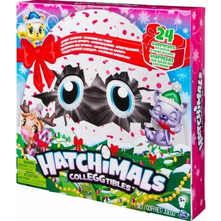 Spin Master 6044284 (20118599) - Hatchimals - CollEGGtibles - Polar Palace Adventskalender, Hatchy Holidays!