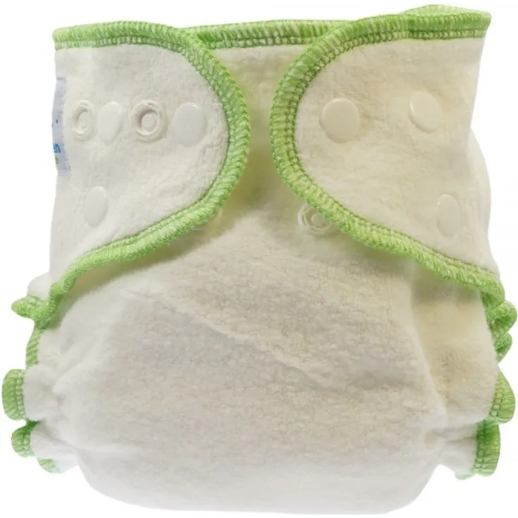 Blümchen größenangepasste Kuschel-Höschenwindel 5 Stück BioBaumwolle Grösse NB (2-4kg) Newborn