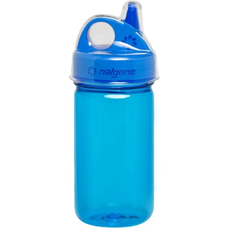 Nalgene Kinderflasche 'Grip-n-Gulp Sustain', 0,35 L mit Deckel blau