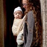 HOPPEDIZ Baby-Tragetuch Darwin creme 4,60 m