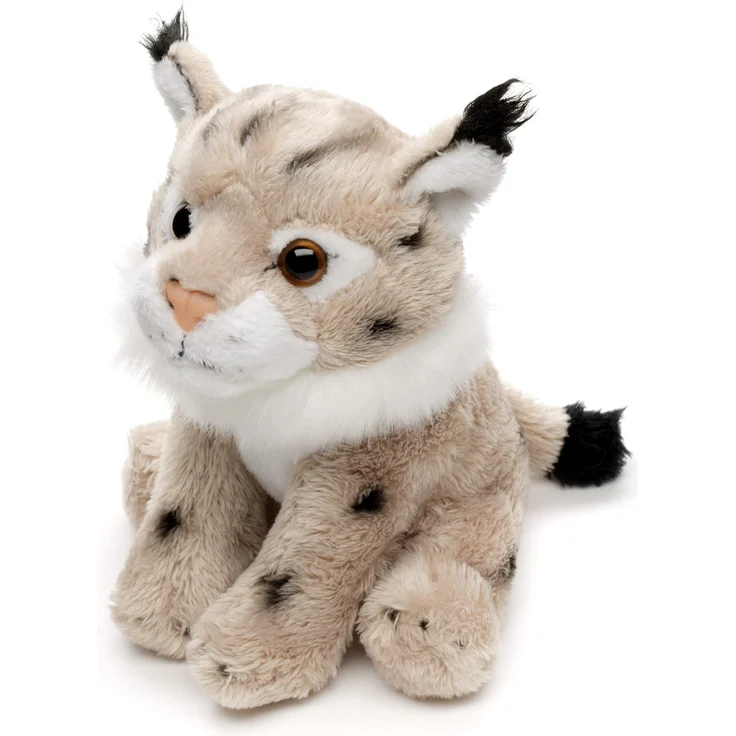 Uni-Toys - Luchs Plushie - 13 cm (Länge) - Plüsch-Katze - Plüschtier, Kuscheltier – Bild 1
