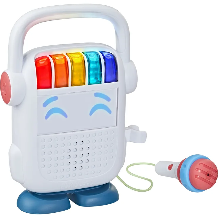 Playskool Rock n’ Roll Bot, Bluetooth Lautsprecher und stimmverzerrendes Karaoke-Mikrofon Spielzeug (Amazon Exclusive)