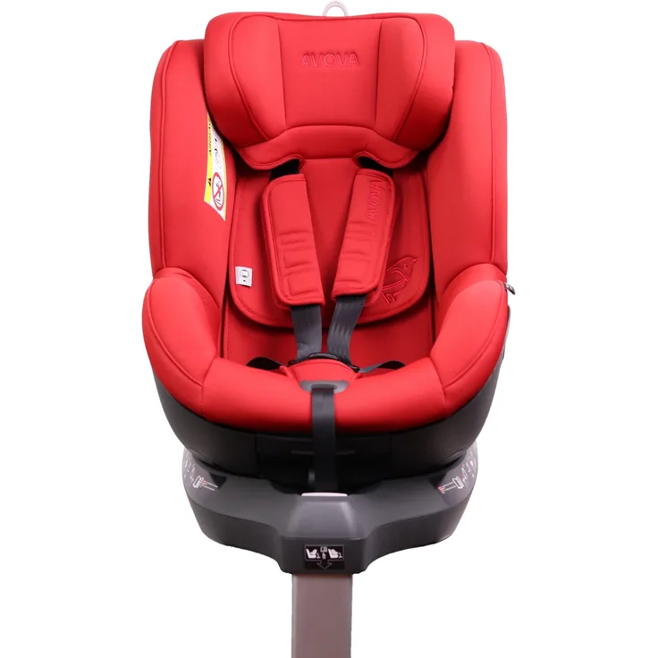 Avova 'Sperber-Fix i-Size' Autokindersitz Maple Red