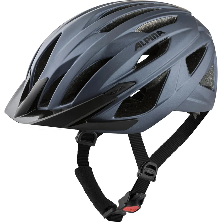Alpina Parana Indigo Matt, Größe 51 - 56 cm - Fahrradhelm, Farbe Blau – Bild 1
