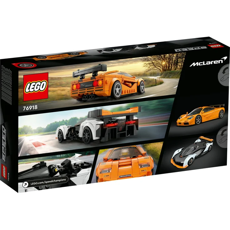 Lego Speed Champions 76918 'McLaren Solus GT & McLaren F1 LM', 581 Teile, ab 9 Jahren – Bild 4