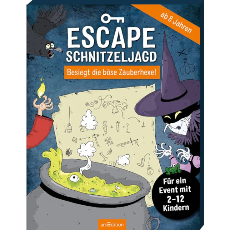 Escape-Schnitzeljagd - Besiegt die böse Zauberhexe!