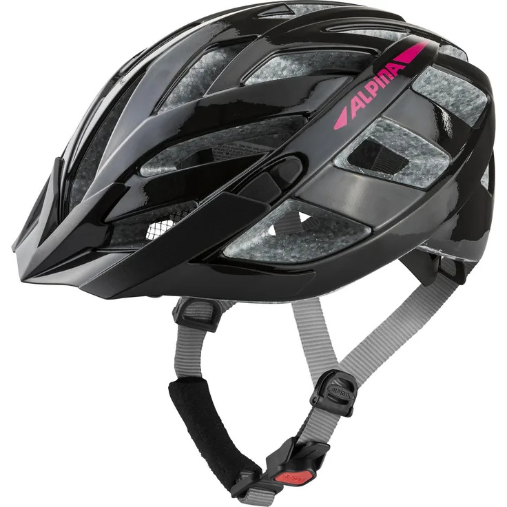 Alpina Fahrradhelm PANOMA 2. 0 52-57 cm, black pink gloss