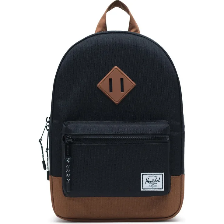 Herschel Heritage Kids Kinderrucksack Kindergarten Rucksack 10313 Black/Saddle Brown