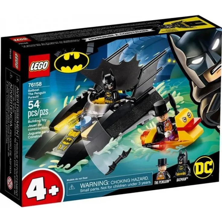 LEGO DC Super Heroes - Verfolgung des Pinguins mit dem Batboat 76158