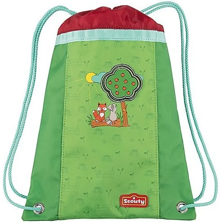 Scouty Vorschule Turnbeutel 37 cm - forest friends