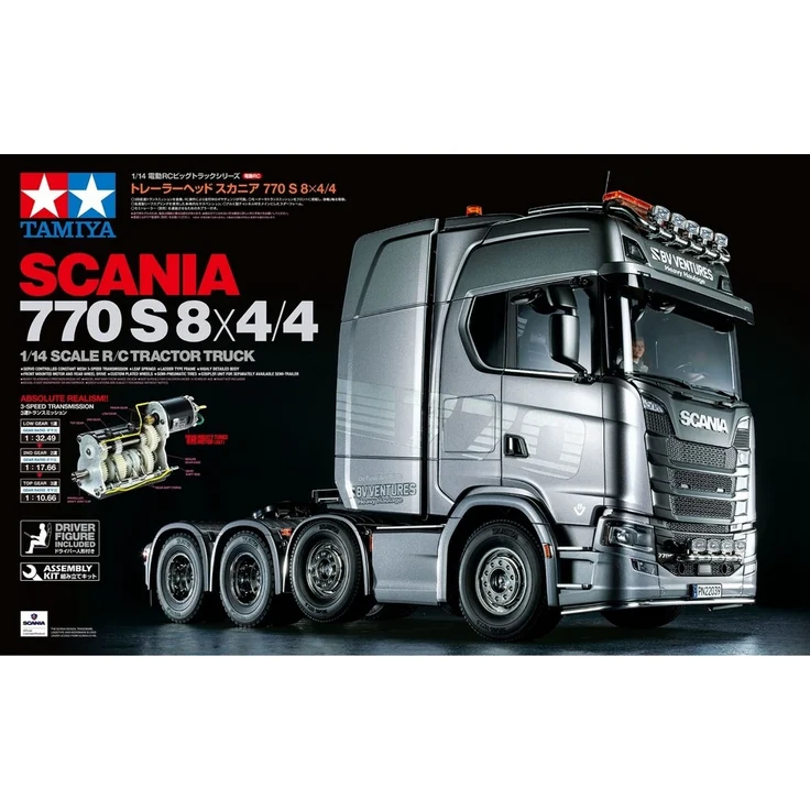 Tamiya 56371 1:14 RC Scania 770 S 8x4/4 – Bild 2