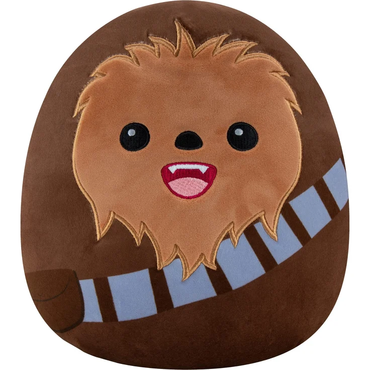 Squishmallows SQK0015 - Chewbacca 25 cm, offizielles Kelly Toys Plüsch, superweiches Kuscheltier