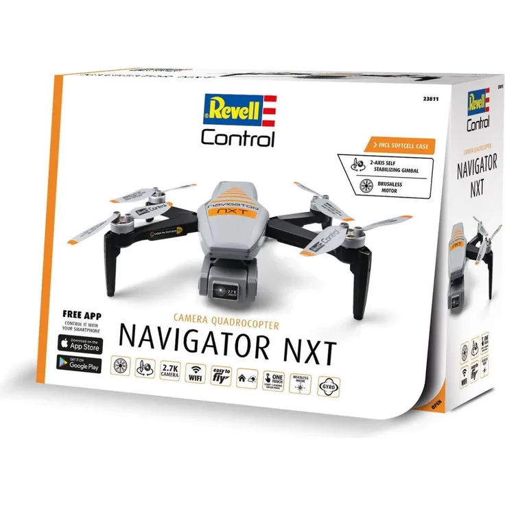 Revell RC Quadrocopter Navigator NXT - Ferngesteuerte Drohne (23811)