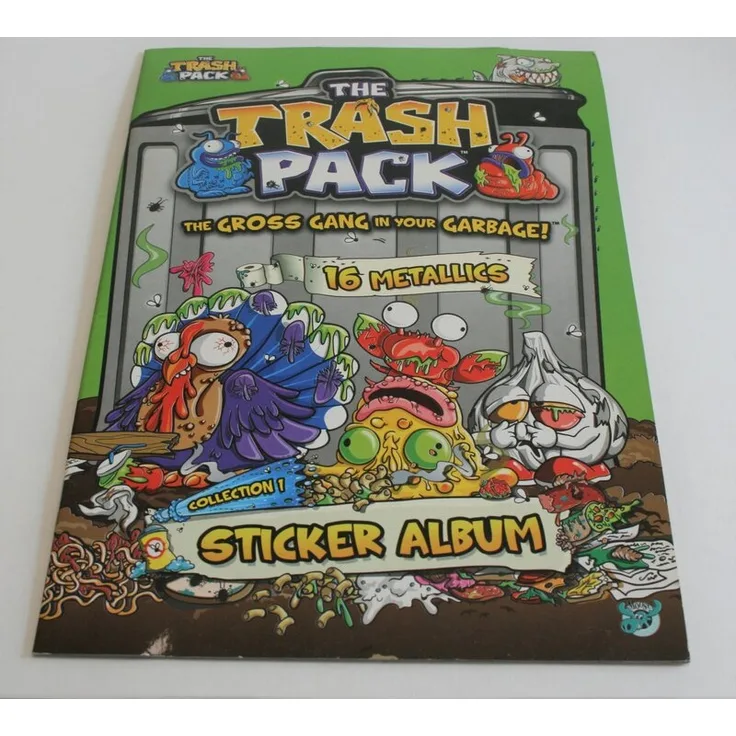 Trash Pack, the gross gang in your garbage - Sammelsticker - Album