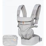Ergobaby 'Omni 360 Cool Air Mesh' Babytrage 4-Positionen Pearl Grey