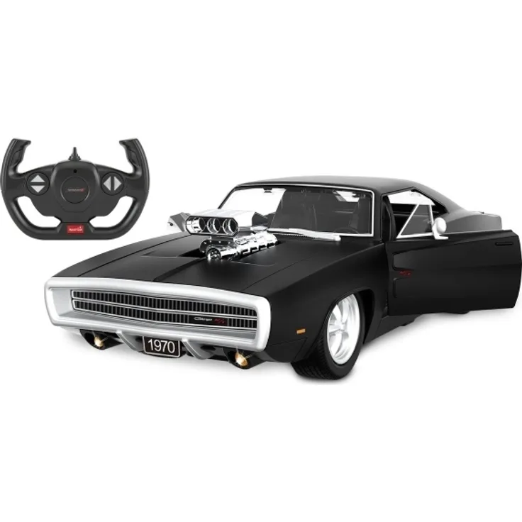 Jamara Dodge Charger R/T 1970 1:16 schwarz