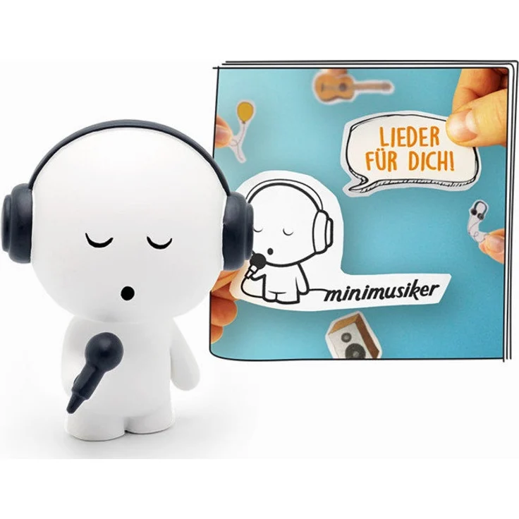 Tonies Minimusiker 'Lieder für Dich', Hörfigur mit ca. 50 Minuten Spielzeit, ab 3 Jahren, deutsch – Bild 1