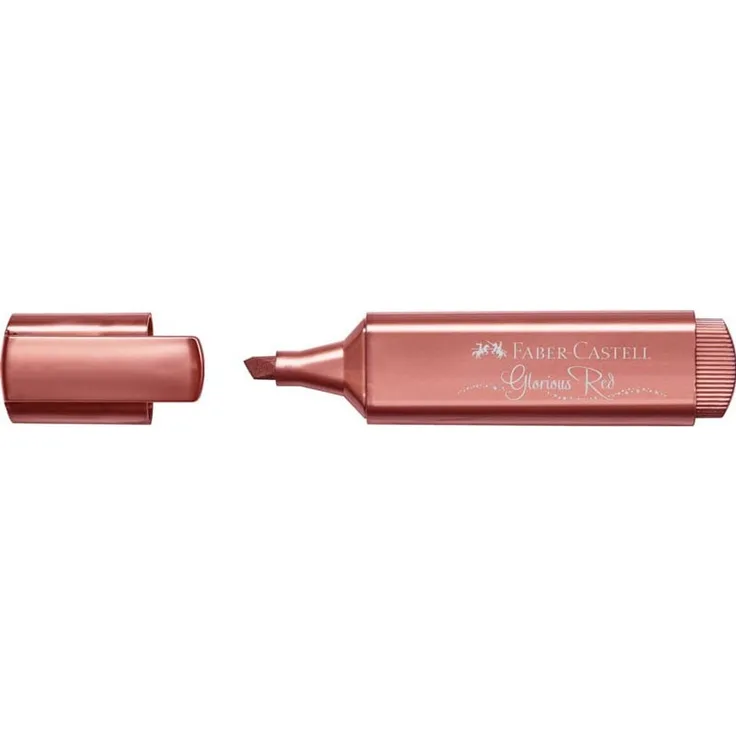Faber Textmarker Metallic Glorious red