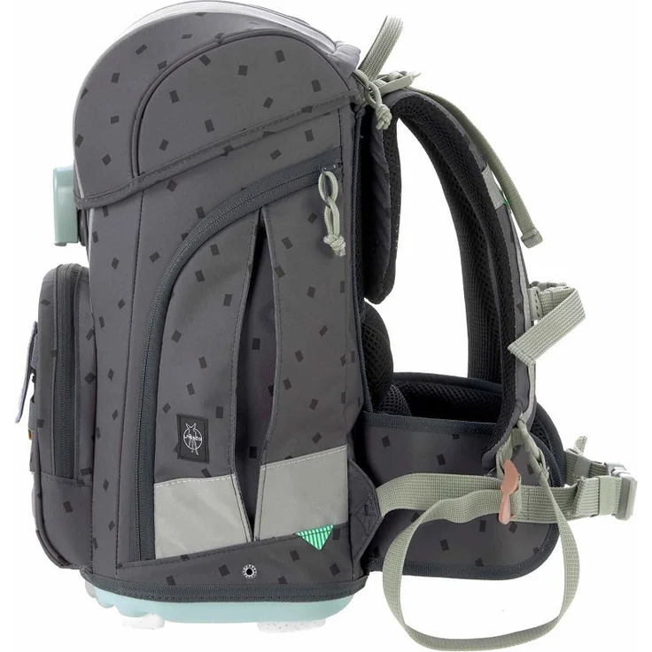 LÄSSIG Schulranzen Set Unique Boxy 7-teilig "Speckles Anthracite" – Bild 4