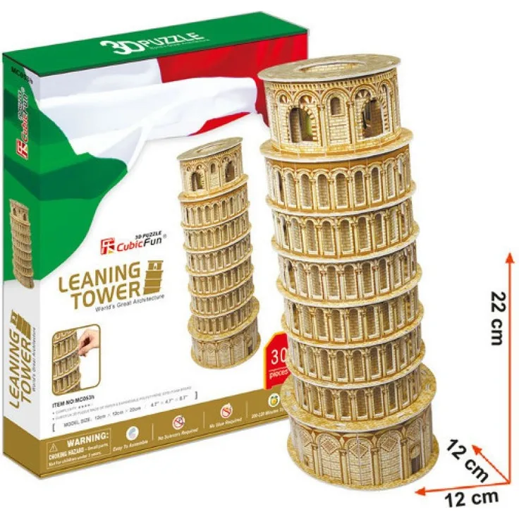Cubicfun PUZZLE 3D Leaning Tower of Pisa - MC053H