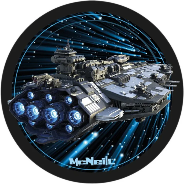 McNeill McAddys zu Schulranzen Space sw/blau
