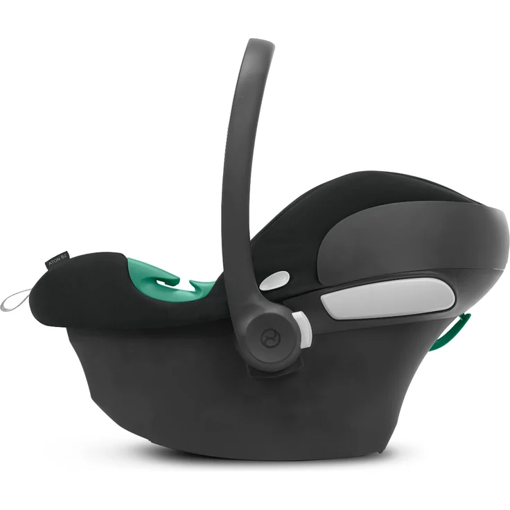 Cybex Aton B2 i-Size Babyschale inkl. Base One Volcano Black – Bild 3