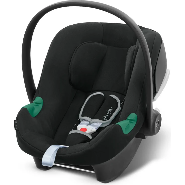 Cybex Aton B2 i-Size Babyschale inkl. Base One Volcano Black – Bild 2