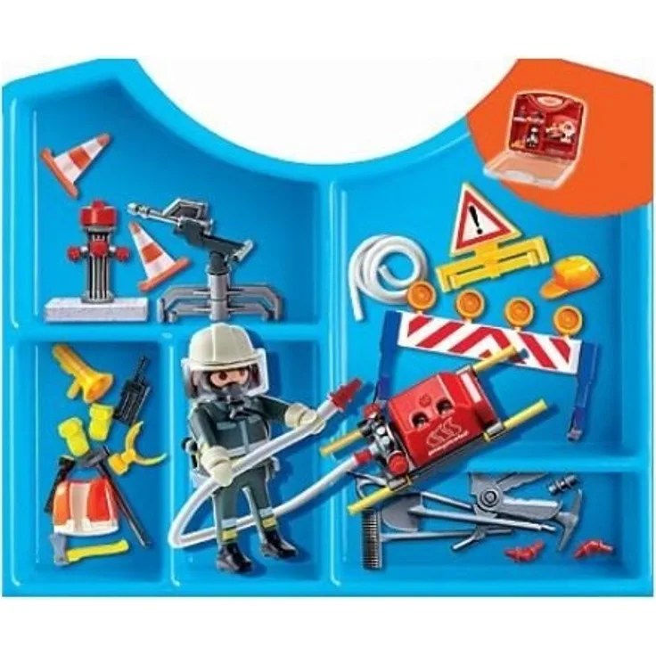 PLAYMOBIL 4180 - Sortierbox "Feuerwehrmann"