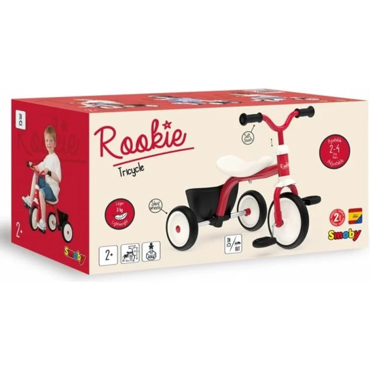 Smoby 7600742000 Dreirad Rookie – Bild 2