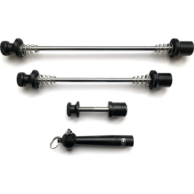 Con-Tec SQR Select + Anti-Diebstahl Schnellspanner Set - schwarz.