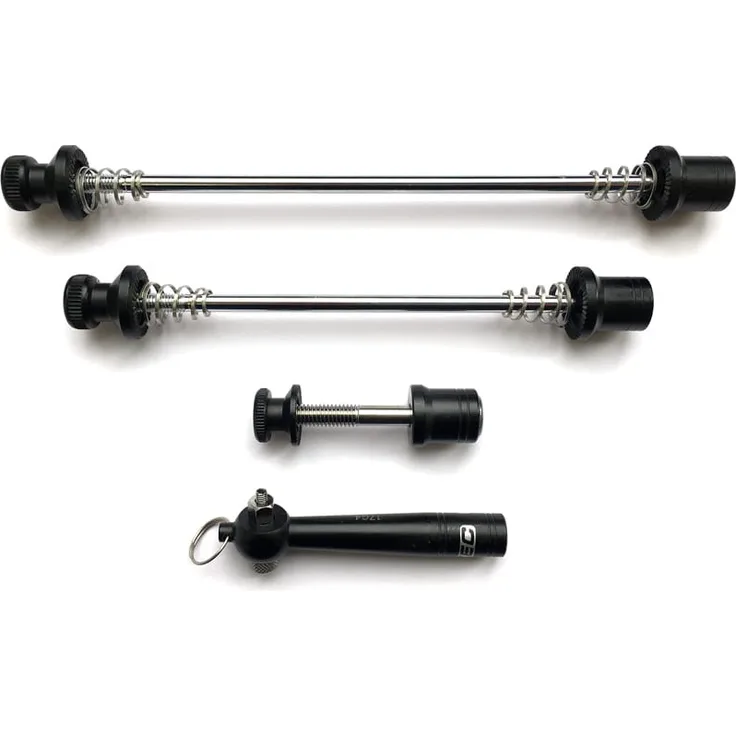 Con-Tec SQR Select + Anti-Diebstahl Schnellspanner Set - schwarz.