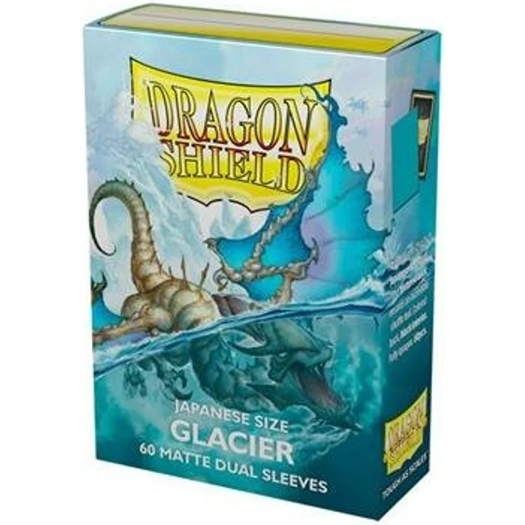 Dragon Shield Matte Dual Sleeves - Glacier (60 Sleeves) – Bild 1