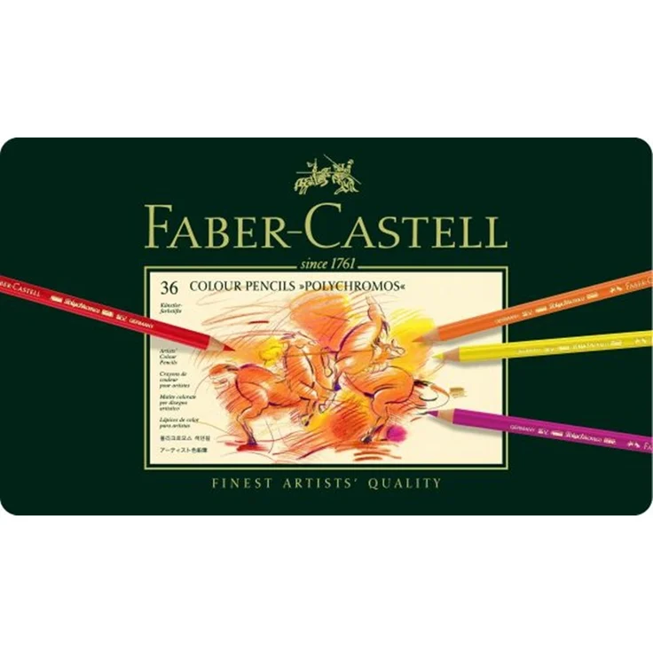 "Faber-Castell Farbstift Polychromos 36er Metalletui" – Bild 2