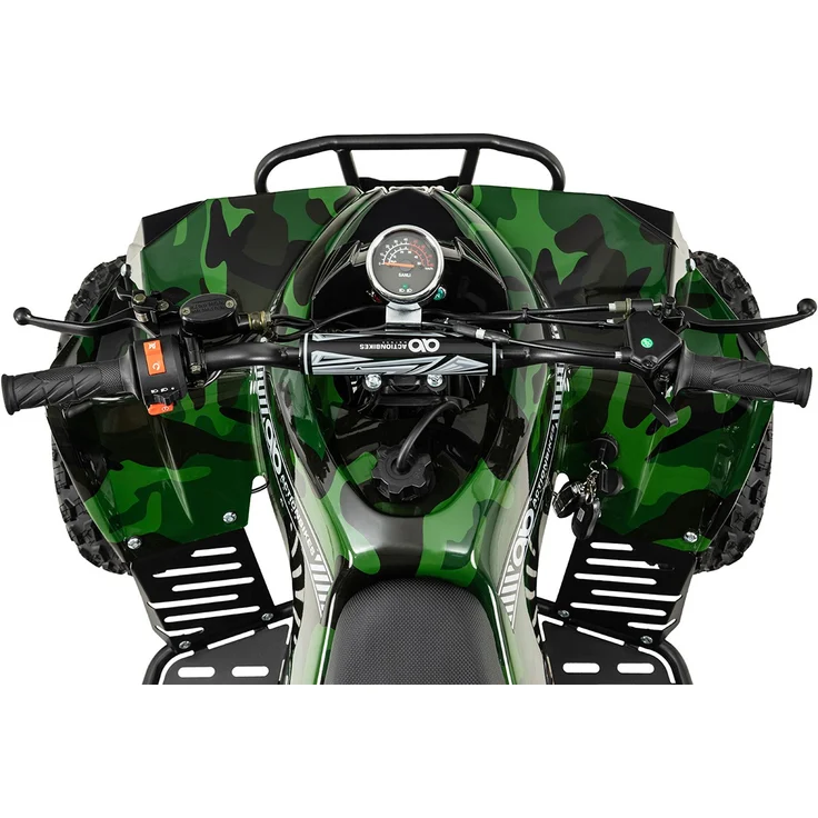 Midiquad Miniquad ATV S-10 125 cc Quad Pocket Bike Kinderquad Benzin Pocketquad (lackiert Camouflage) – Bild 7