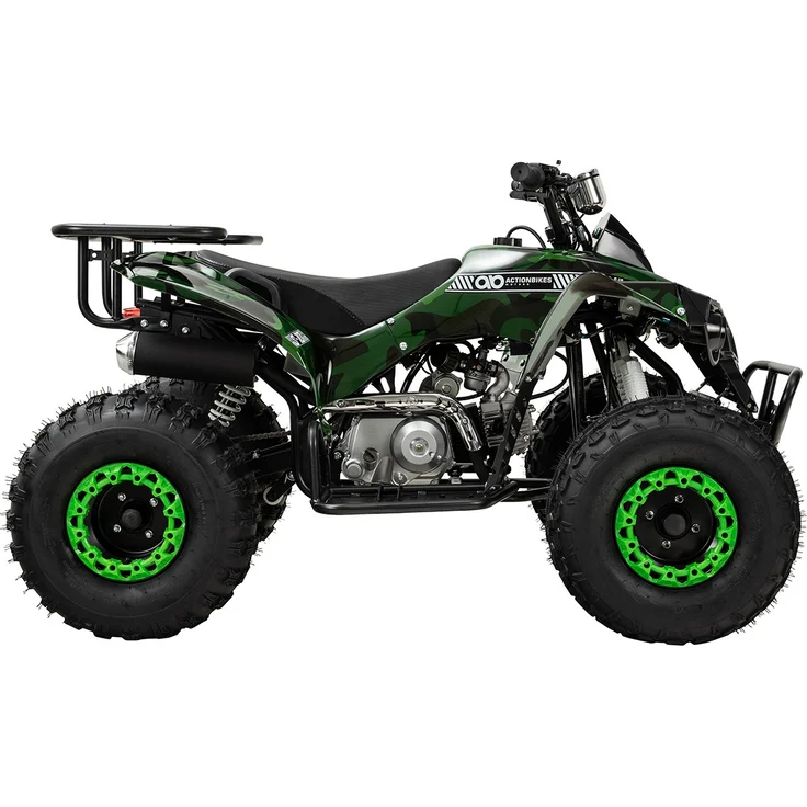 Midiquad Miniquad ATV S-10 125 cc Quad Pocket Bike Kinderquad Benzin Pocketquad (lackiert Camouflage) – Bild 4