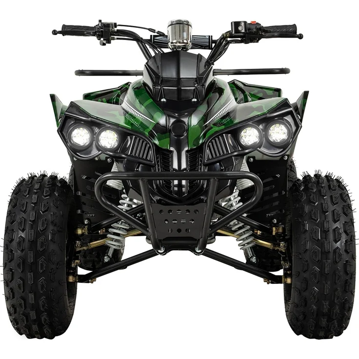 Midiquad Miniquad ATV S-10 125 cc Quad Pocket Bike Kinderquad Benzin Pocketquad (lackiert Camouflage) – Bild 5