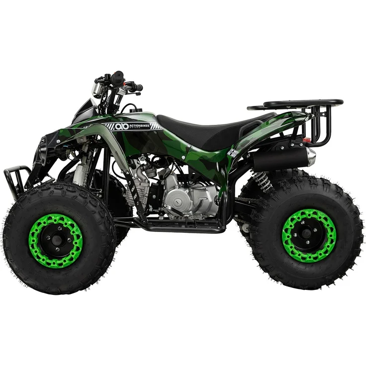 Midiquad Miniquad ATV S-10 125 cc Quad Pocket Bike Kinderquad Benzin Pocketquad (lackiert Camouflage) – Bild 2