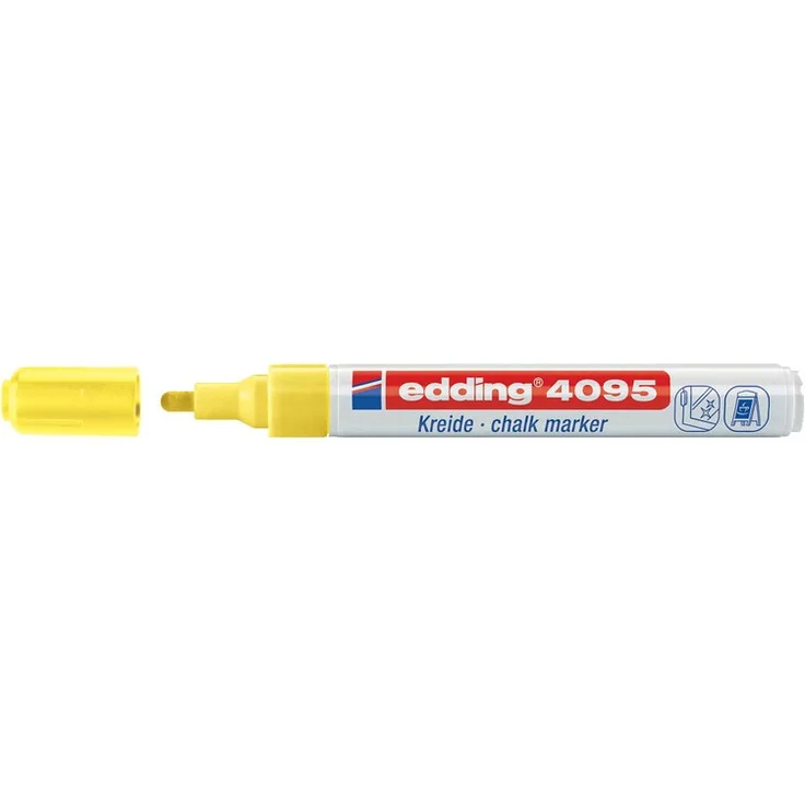 Edding 4095 | Kreidemarker 2-3mm Neongelb – Bild 2