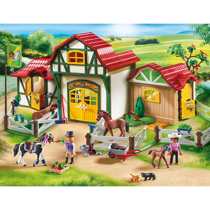 Playmobil Country 6926 'Großer Reiterhof', 102 Teile, ab 5 Jahren – Bild 4