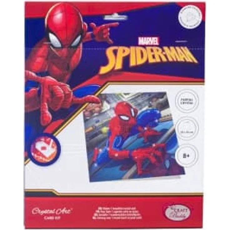 Marvel Avangers - Crystal Art - Kristallkarte - Spiderman