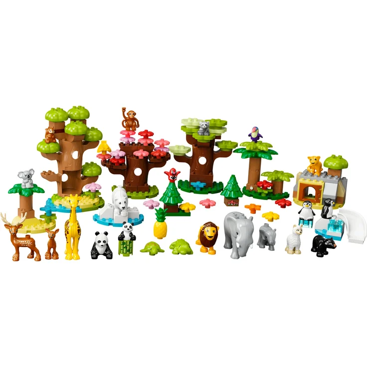 LEGO DUPLO 10975 'Wilde Tiere der Welt', 140 Teile, ab 2 Jahren – Bild 2