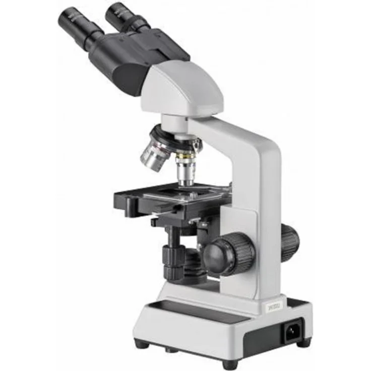 Bresser Optics Researcher Bino Digitales Mikroskop Schwarz Weiß 1000x 40x – Bild 4