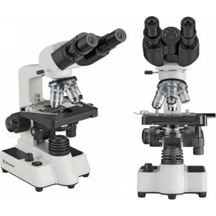 Bresser Optics Researcher Bino Digitales Mikroskop Schwarz Weiß 1000x 40x – Bild 6