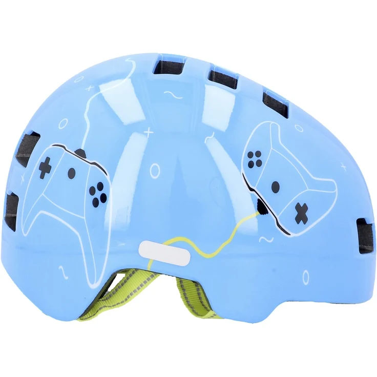 Fischer Fahrradhelm BMX Kinder Plus Game XS/S hellblau – Bild 1
