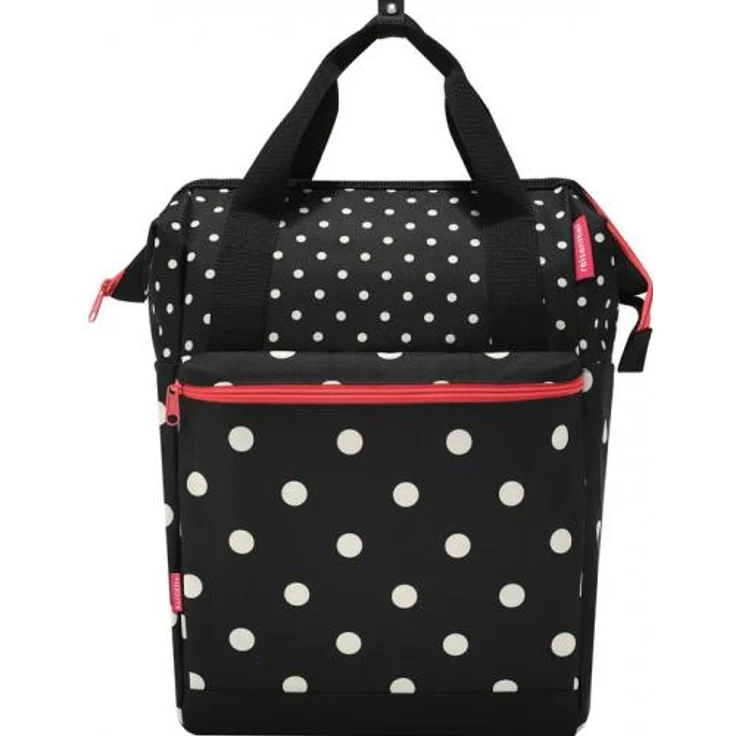 KLICKfix Gepäckträgertasche Roomy GT mixed dots Größe 40x17x25 cm 12 ltr – Bild 1