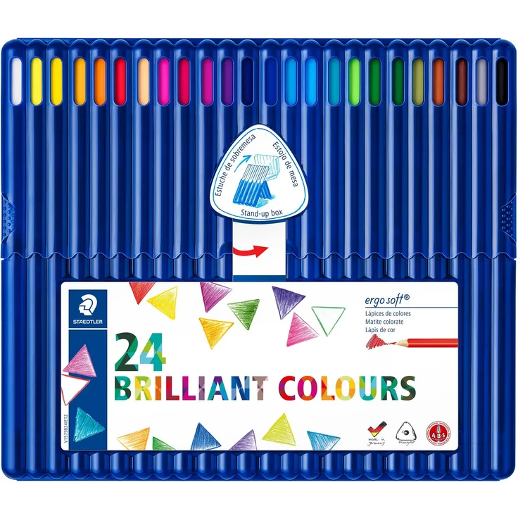 Staedtler - Ergosoft 157 SB24 Buntstifte