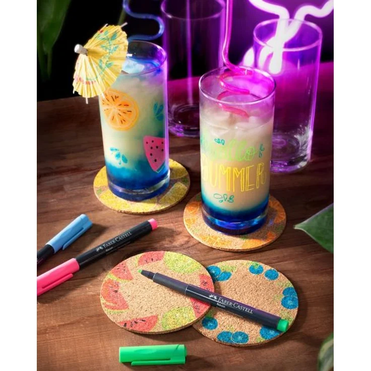 Neon Marker, 6 Stück von Eberhard Faber – Bild 2