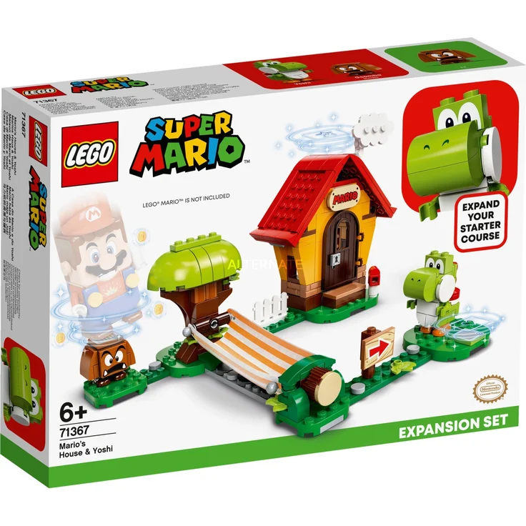 LEGO Super Mario 71367 'Marios Haus und Yoshi - Erweiterungsset', 205 Teile, ab 6 Jahren – Bild 2