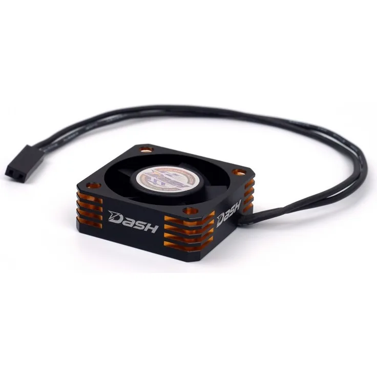 Dash Dash Ultra High Speed Motor Cooling Fan 30x30x10mm (Alu) Black Golden DA-770109